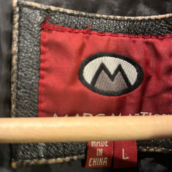 Distressed Leather Jacket - Large - Picture 4 of 7